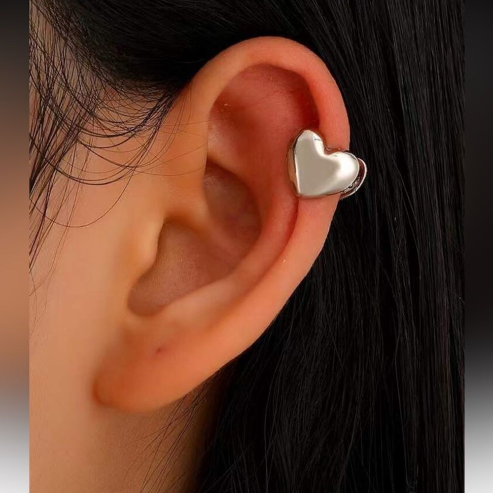 Heart cuff Earrings #1780